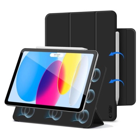 Etui Tech-Protect Smartcase Magnetic na iPad 10.9" 2022 / iPad 11" 2025 - czarne Tech-Protect