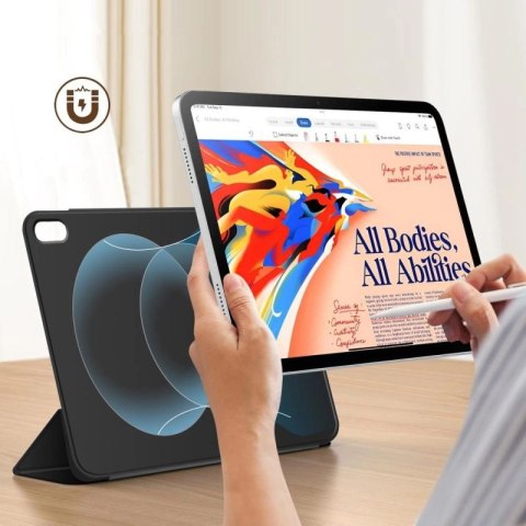 Etui Tech-Protect Smartcase Magnetic na iPad 10.9" 2022 / iPad 11" 2025 - czarne Tech-Protect
