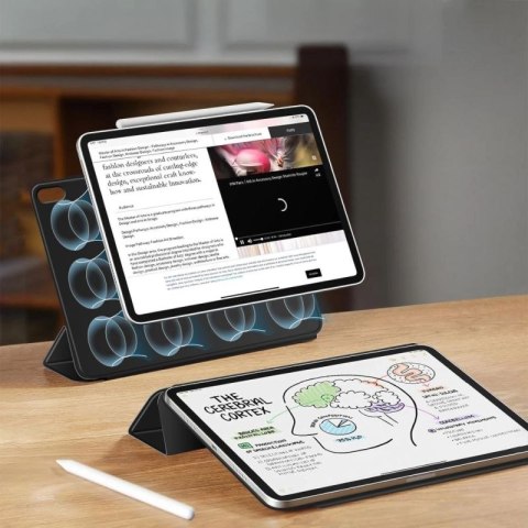 Etui Tech-Protect Smartcase Magnetic na iPad 10.9" 2022 / iPad 11" 2025 - czarne Tech-Protect