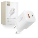 Ładowarka sieciowa Tech-Protect NCM33W 2-porty PD33W/QC3.0 - biała Tech-Protect