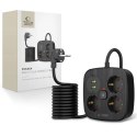 Listwa zasilająca Tech-Protect PCS3X4, 3 gniazda sieciowe, 2xUSB-A, 2xUSB-C 200 cm - czarna Tech-Protect