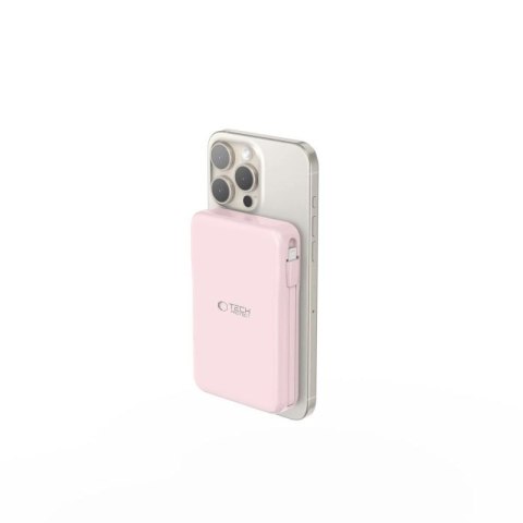 Powerbank Tech-Protect PB31 LifeMag MagSafe 10000 mAh - różowy Tech-Protect