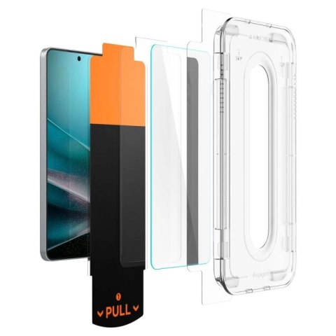 Szkło hartowane Spigen Glas.TR "Ez Fit" Pro na Samsung Galaxy S25 Edge Spigen