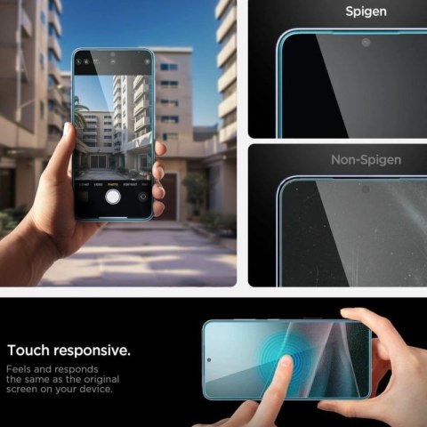 Szkło hartowane Spigen Glas.TR "Ez Fit" Pro na Samsung Galaxy S25 Edge Spigen