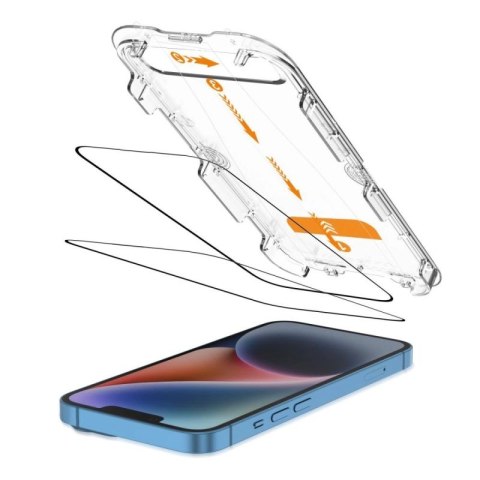 Szkło hartowane Tech-Protect Quick Set+ 2-pack na iPhone 13 / 13 PRO / 14 / 16e / 17e Tech-Protect
