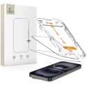 Szkło hartowane Tech-Protect Quick Set+ 2-pack na iPhone 15 / 16 Tech-Protect
