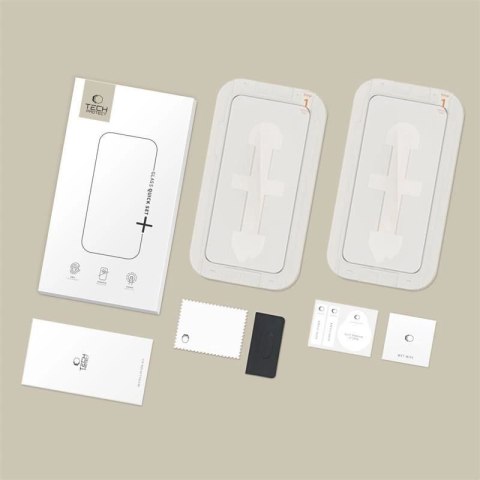 Szkło hartowane Tech-Protect Quick Set+ 2-pack na iPhone 15 / 16 Tech-Protect