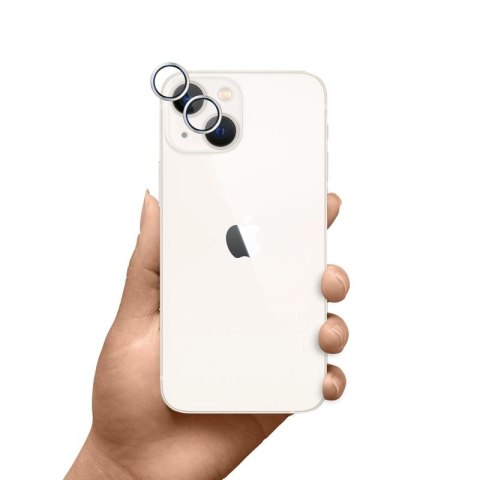 Szkło na obiektyw 3mk HARDY Lens Protection Pro do Apple iPhone 13 Mini / 13 - srebrne 3mk Protection