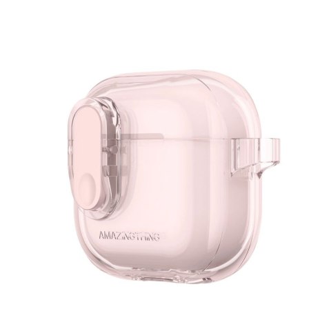 Etui AMAZINGTHING Minimal Case do AirPods 4 - różowe AmazingThing