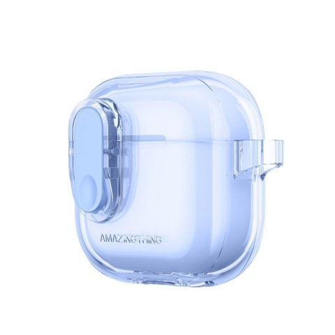 Etui AMAZINGTHING Minimal Case do AirPods 4 - ultramarynowe AmazingThing