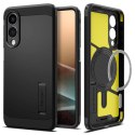 Etui Spigen Tough Armor MagSafe na Samsung Galaxy S25 Edge - czarne Spigen