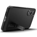 Etui Spigen Tough Armor MagSafe na Samsung Galaxy S25 Edge - czarne Spigen