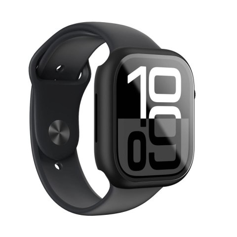 Etui ze szkłem hartowanym AMAZINGTHING Radix Glass do Apple Watch 42mm - czarne AmazingThing