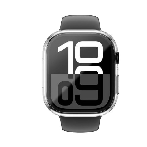 Etui ze szkłem hartowanym AMAZINGTHING Radix Glass do Apple Watch 46mm - przezroczyste AmazingThing