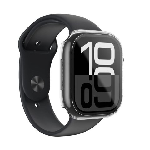 Etui ze szkłem hartowanym AMAZINGTHING Radix Glass do Apple Watch 46mm - przezroczyste AmazingThing