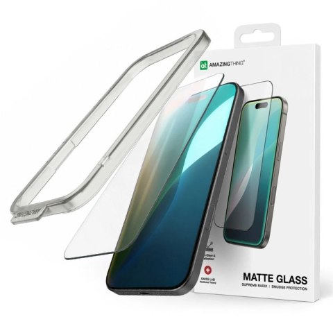 Szkło hartowane AMAZINGTHING Radix Matte Glass matowe do iPhone 16 Pro AmazingThing