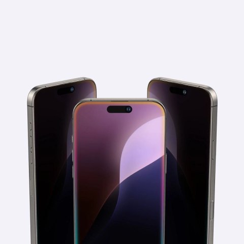 Szkło hartowane AMAZINGTHING Radix Privacy Glass prywatyzujące do iPhone 16 Pro AmazingThing