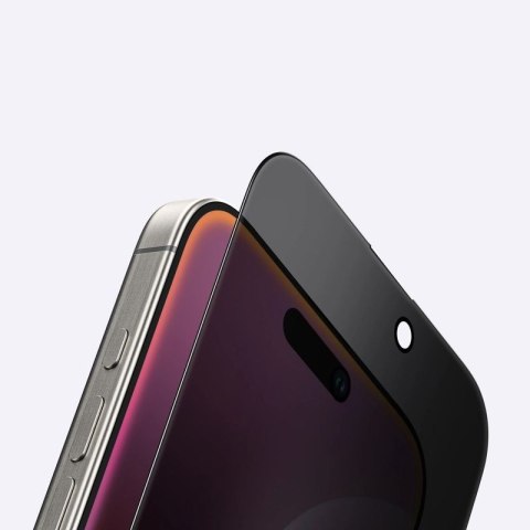 Szkło hartowane AMAZINGTHING Radix Privacy Glass prywatyzujące do iPhone 16 Pro AmazingThing