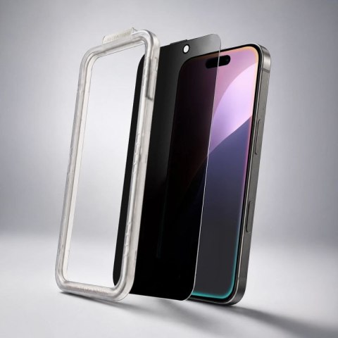 Szkło hartowane AMAZINGTHING Radix Privacy Glass prywatyzujące do iPhone 16 Pro AmazingThing