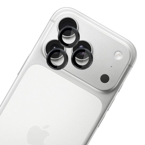 Szkło na obiektyw aparatu 3mk Lens Protection Pro do Apple iPhone 17 Pro /17 Pro Max - czarne 3mk Protection