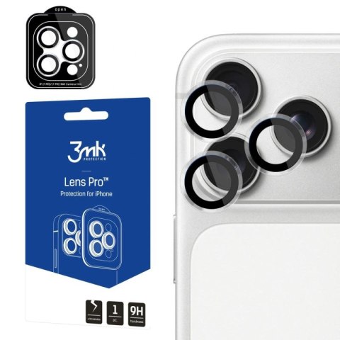 Szkło na obiektyw aparatu 3mk Lens Protection Pro do Apple iPhone 17 Pro /17 Pro Max - przezroczyste 3mk Protection