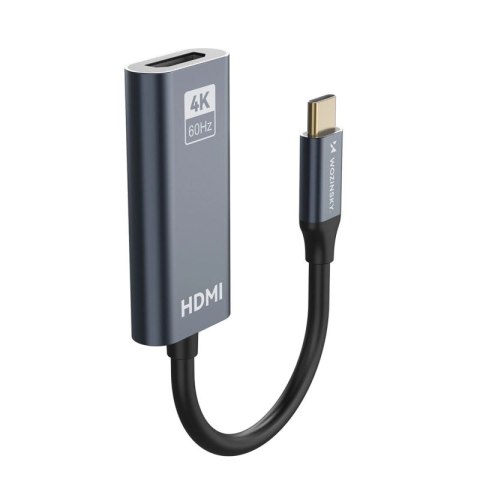Adapter Wozinsky WACH-01 USB-C - HDMI 4K 60Hz - czarny Wozinsky