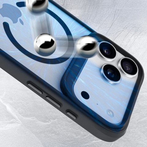 Etui 3mk Satin Armor MagCase na iPhone 17 Pro Max - przezroczysto czarne 3mk Protection