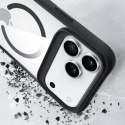 Etui 3mk Satin Armor MagCase na iPhone 17 Pro Max - przezroczysto czarne 3mk Protection