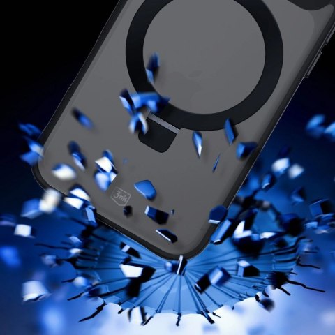 Etui 3mk Smoke Case Mag&Stand na iPhone 17 Pro - czarne 3mk Protection