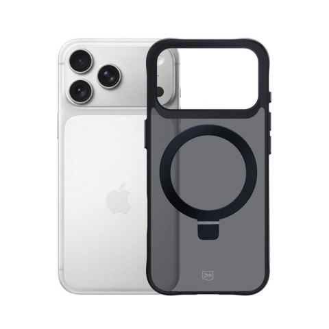 Etui 3mk Smoke Case Mag&Stand na iPhone 17 Pro - czarne 3mk Protection