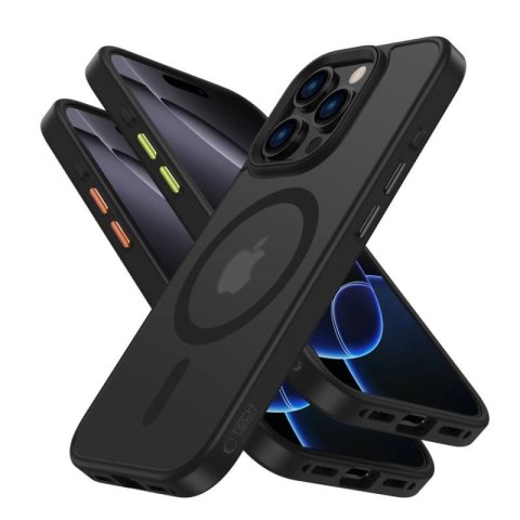 Etui Etui Tech-Protect MagMat Magsafe 3-set na iPhone 16 Pro Max - czarny mat Tech-Protect
