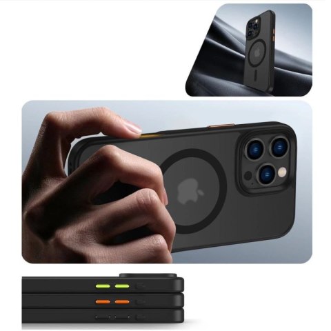 Etui Etui Tech-Protect MagMat Magsafe 3-set na iPhone 16 Pro Max - czarny mat Tech-Protect