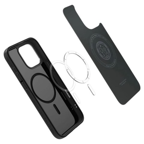 Etui Spigen Liquid Air "T" MagSafe na iPhone 16 Pro Max - czarny mat Spigen