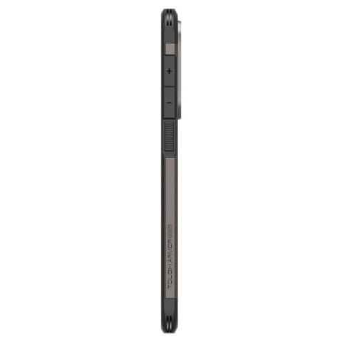 Etui Spigen Tough Armor MagSafe na Samsung Galaxy S25 Edge - szaro-czarne Spigen
