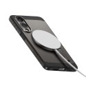 Etui Spigen Tough Armor MagSafe na Samsung Galaxy S25 Edge - szaro-czarne Spigen
