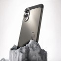 Etui Spigen Tough Armor MagSafe na Samsung Galaxy S25 Edge - szaro-czarne Spigen