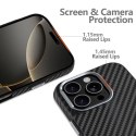 Etui Tech-Protect Ion Carbon MagSafe na Samsung Galaxy S25 Ultra - czarne Tech-Protect