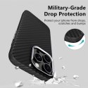 Etui Tech-Protect Ion Carbon MagSafe na Samsung Galaxy S25 Ultra - czarne Tech-Protect