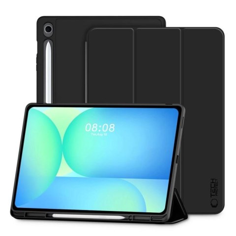 Etui TechProtect SmartCase Pen na Samsung Galaxy Tab S10 FE+ 13.1 X620 / X626B - czarne Tech-Protect