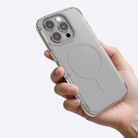 Etui silikonowe AMAZINGTHING Omni Mag Case do iPhone 16 Pro - szare AmazingThing