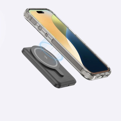 Etui silikonowe AMAZINGTHING Omni Mag Case do iPhone 16 Pro - szare AmazingThing