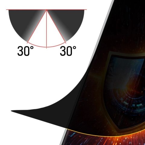 Folia prywatyzująca 3mk Silky Matt Privacy na Honor 400 PRO 3mk Protection
