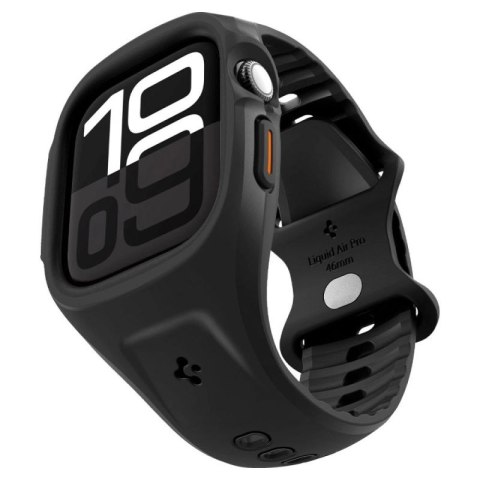 Pasek Spigen Liquid Air Pro na Apple Watch 46 mm - czarny mat Spigen
