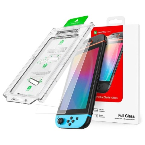 Szkło hartowane AMAZINGTHING Radix Full Glass do Nintendo Switch 2 (2 szt.) AmazingThing