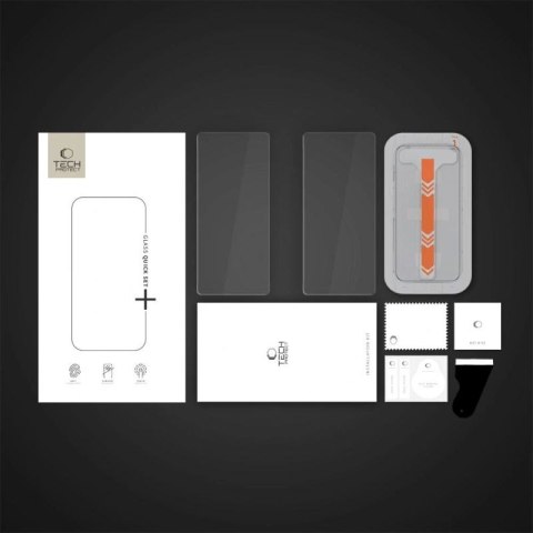 Szkło hartowane Tech-Protect Quick Set+ na Samsung Galaxy S25 - przezroczyste Tech-Protect