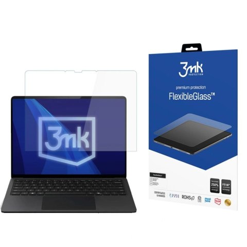 Szkło hybrydowe 3mk FlexibleGlass na Microsoft Surface Laptop Copilot+ 13" 3mk Protection