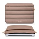 Torba Tech-Protett Fluffy na laptopa 15-16 - brązowa Tech-Protect