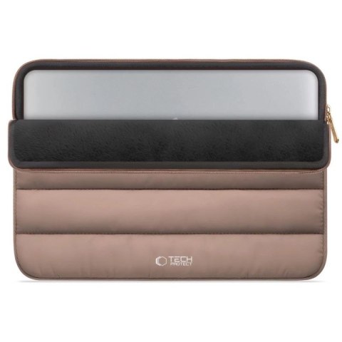 Torba Tech-Protett Fluffy na laptopa 15-16 - brązowa Tech-Protect