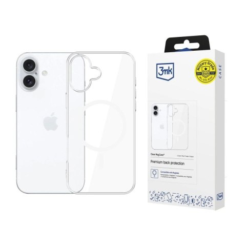 Etui 3mk Clear MagCase na Apple iPhone 17 - przezroczyste 3mk Protection