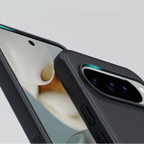 Etui Nillkin Super Frosted Shield Pro na Google Pixel 10/10 Pro - czarne Nillkin